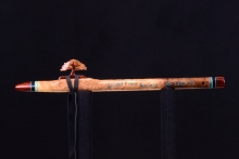 Myrtle Burl Native American Flute, Minor, Mid A-4, #H41C